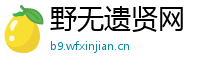 野无遗贤网